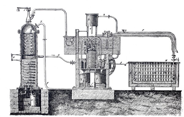 Carre's ice machine.