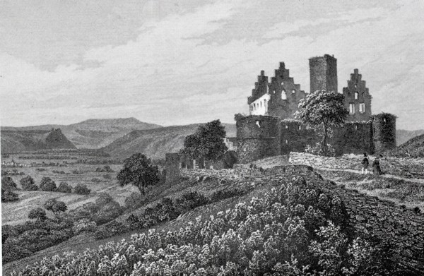 Trimburg in the Middle Ages.