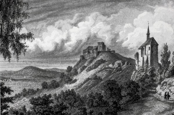 Giechburg Castle and the Gugel Church.