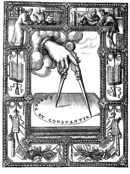 The printer's mark of Plantin.