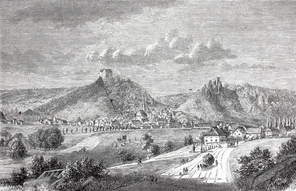 Riedenburg in the Altmuhl Valley.