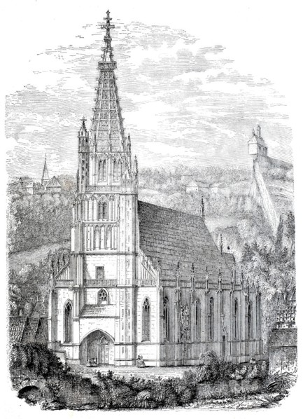 The Protestant Frauenkirche in Esslingen am Neckar.