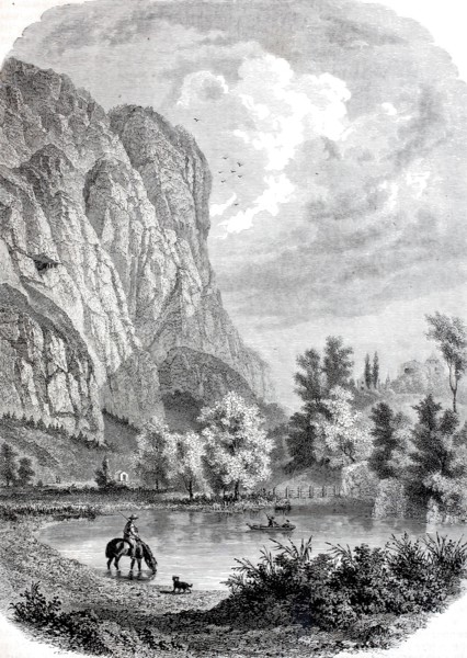 The Martinswand near Zirl in Tyrol.