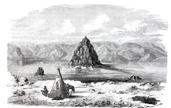 Pyramid Lake.