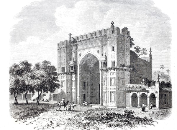 The Garden of Sultan Khosrou in Allahabad.