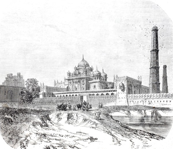 The tomb, mausoleum, of Ranjit Singh.