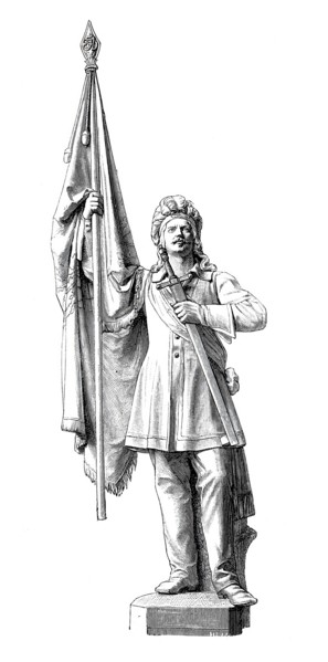 The monument of the German fraternity in Jena.