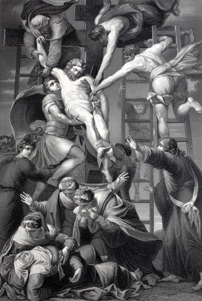 The Descent from the Cross of Jesus Christ.
