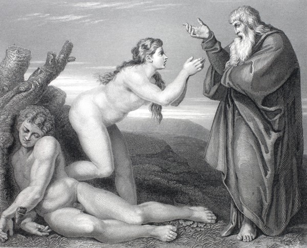 The Creation of Eve by God.