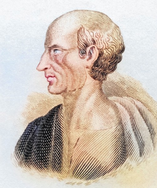 Antisthenes (born around 445 BC. died around 365 BC) was a Greek philosopher of antiquity. from the
