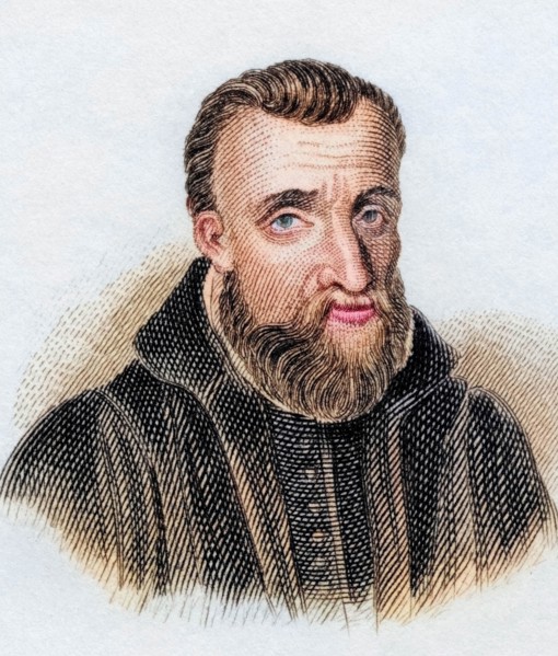 Guy Pancirollus 1523 to 1599. Italian jurist and antiquarian. from the book Crabbe's Historical