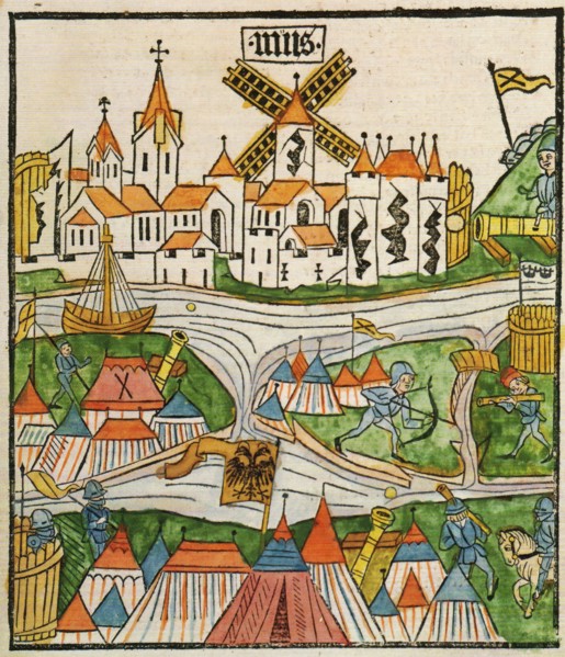 The Siege of Neuss lasted from July 29. 1474. until the end of May 1475. It was a central part of