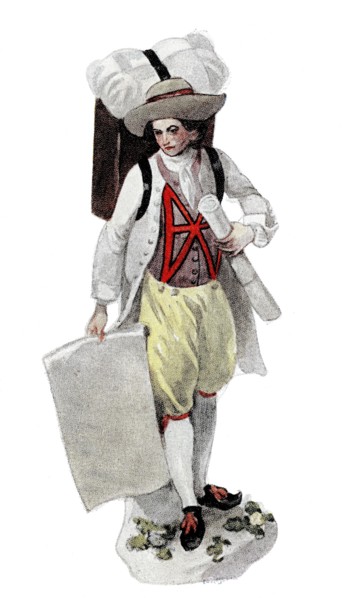 Costumes based on porcelain figures in Germany and Austria. Rococo. Meissen. 1750. Historical.