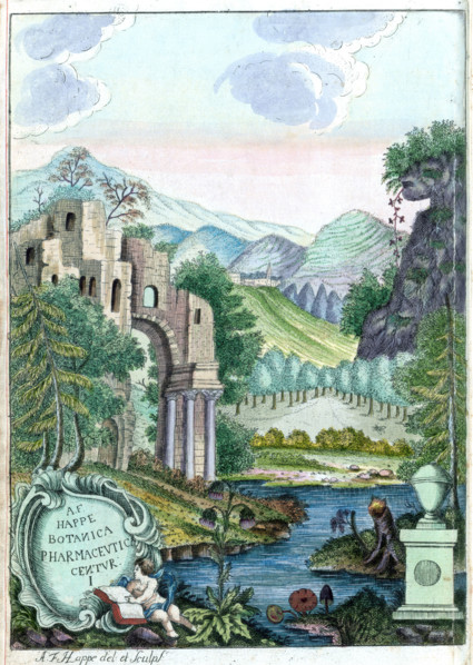 Cover of Botanica Pharmaceutica by Andreas Friedrich Happe