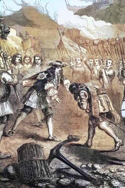 After Cromwell's death in 1658. King Charles II arrived in Dover on 25 May 1660 and reached London