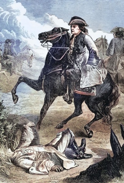 The 1st Duke of Marlborough narrowly escapes the War of the Spanish Succession in 1706. Spain.