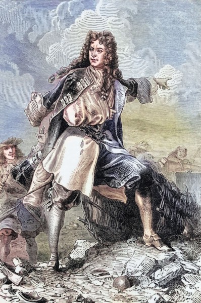 Louis Francois De Boufflers. Duke of Boufflers. Count of Cagny (1644 to 1711). Marshal and Peer of
