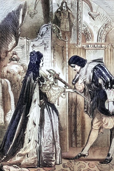 Queen Anne receives Prince Eugene of Savoy during the War of the Spanish Succession. His