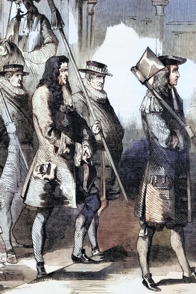 Robert Harley. Earl of Oxford. is on trial. He opposed the succession to the throne of George I and