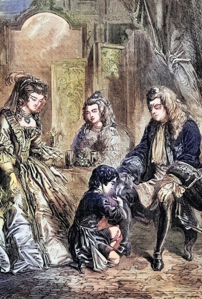 The first conversation of Horatio Walpole. 4th Earl of Orford and youngest son of British Prime