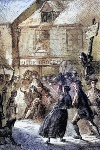 In February 1770. angry rioters surrounded the home of Ebenezer Richardson. a customs informant in