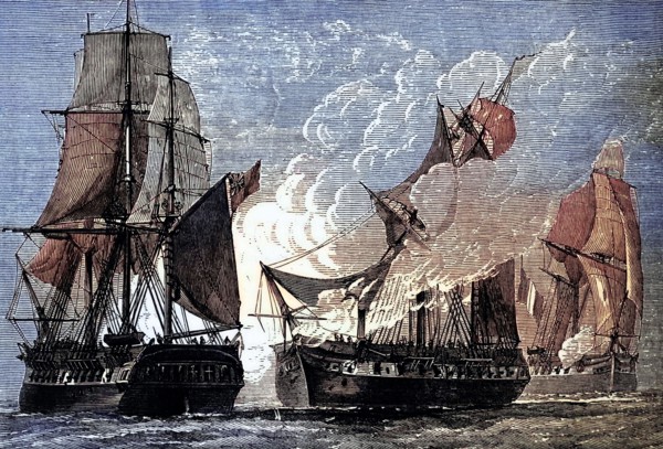 The Battle of Cuddalore was a battle between a British fleet under Admiral Sir Edward Hughes and a