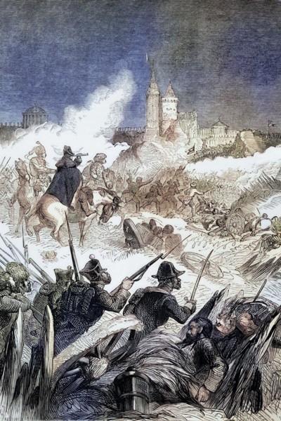 The fortress of Oczakow above the Dnieper was conquered by the Russians from the Turks in 1787.