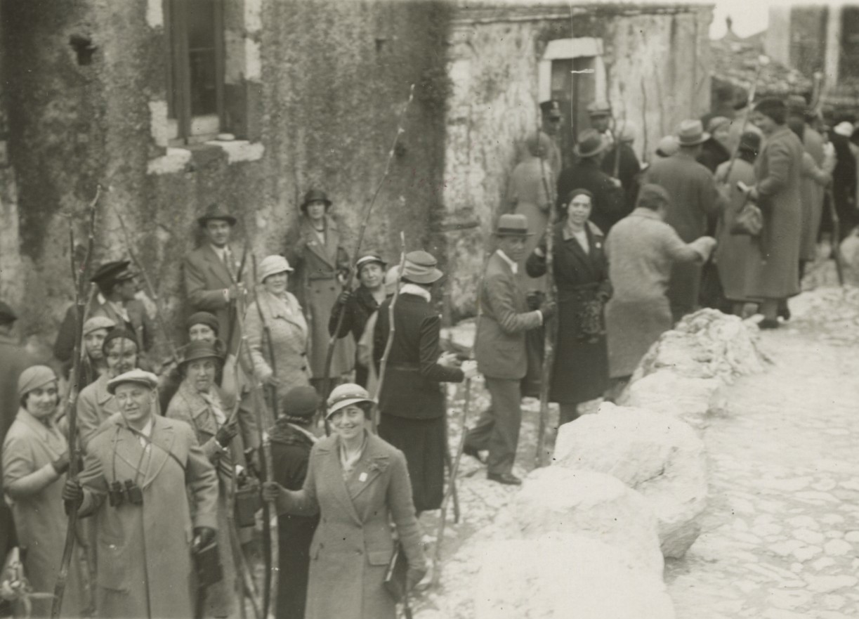Through the streets of Castelmola.