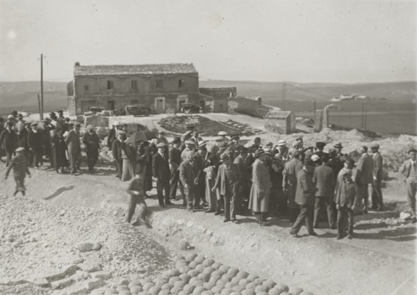 At a sulphur mine.