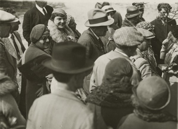 Participants in the excursion to Sicily. 
	
		1924