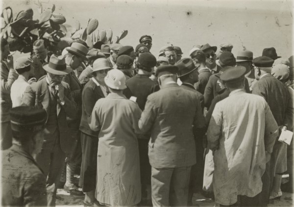 Near a coast. 
	
		1924