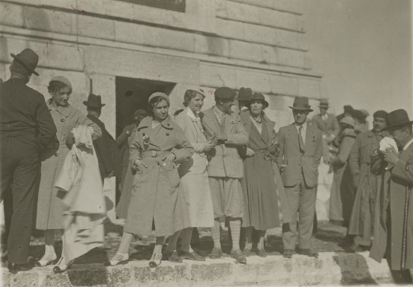 At the Pianto Romano Ossuary. 
	
		1924