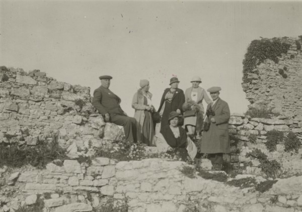 Stop during the visit to Selinunte. 1924