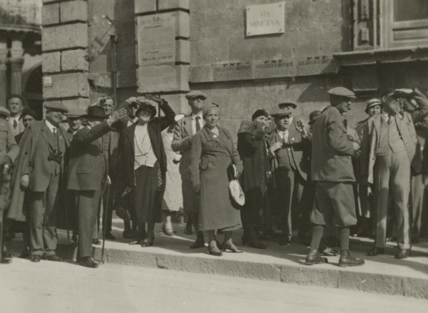 Via Minerva in Syracuse. 1924