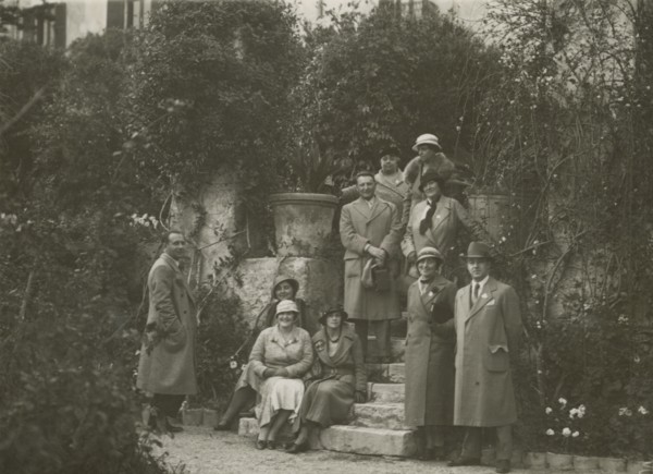 At the Hotel San Domenico in Messina. 1924
