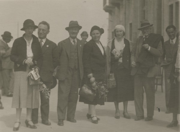 Touring Club Members  in Sicily. 1924