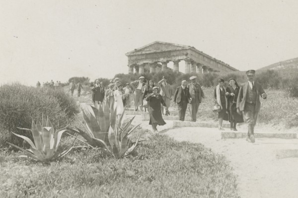The Temple of Concord in Agrigento. 1924