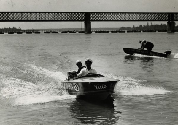 On the Po at Casalmaggiore. 9th/10th June 1929