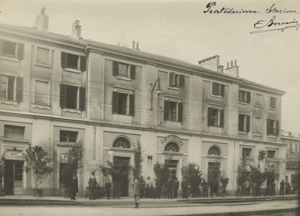 Pontedecimo station. 1912