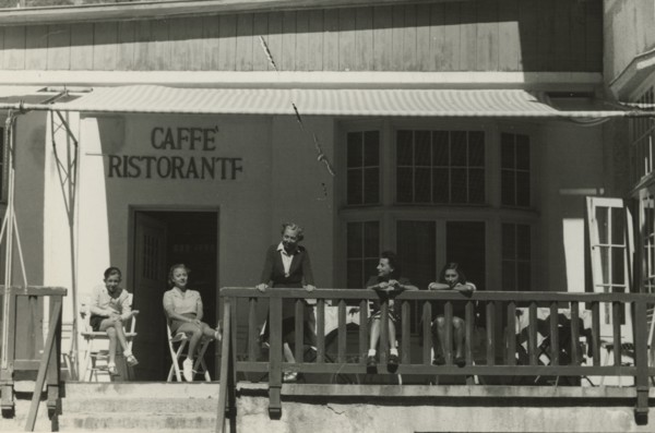 The Post Hotel in Trafoi. 1947