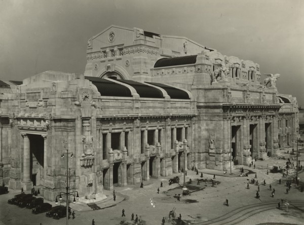 Milan Central Station. 1955