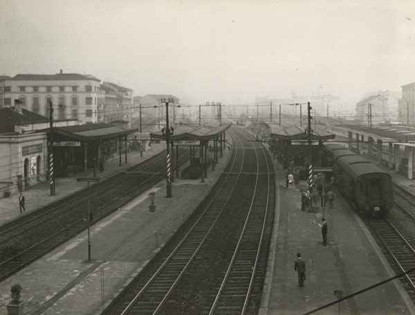 Milan Lambrate Station. 1960