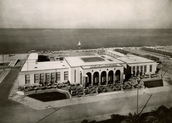 The Principe di Piemonte beach resort in Viareggio