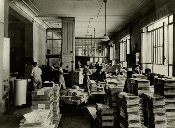 The shipping office of the Italian Touring Club