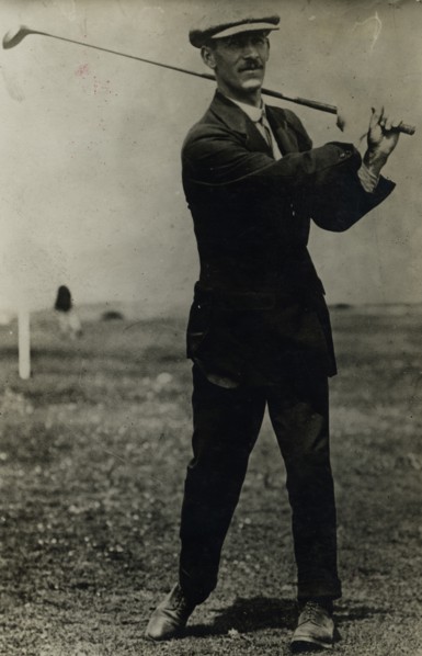 British golf champion Abe Mitchell