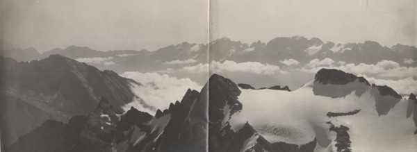 The peaks between Adamello and Brenta.