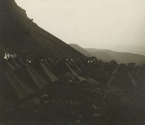Camp at the Gold Cave.