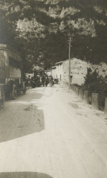 Along a street in Pietracamela.