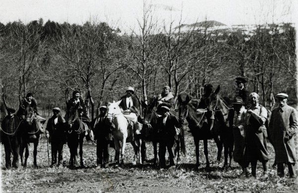 Leaving for Etna. 
	
		1924