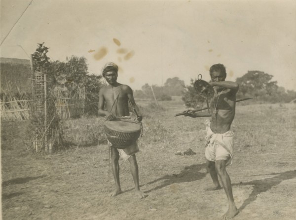 War dance of the Santalis in India. 
	
		1920-1940